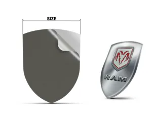 Dodge Decalcomanie Lunotto Auto Resistenti Stile Universale